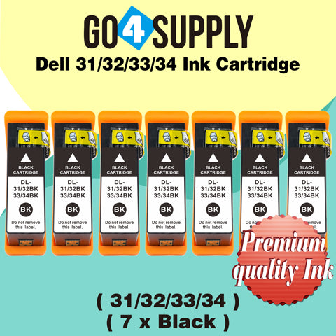 Compatible Dell Standard Capacity Black Ink Cartridge (Series 31) for Dell V525w V725w All-in-One Wireless Inkjet Printers