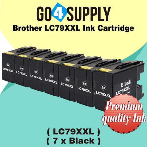 Compatible Brother Black LC79XXL LC-79 XXL Ink Cartridge Used for Brother MFC-J6510DW, MFC-J6710DW, MFC-J6910DW, MFC-J5910CDW, MFC-J6710CDW, MFC-J6910CDW, MFC-J5910DW Printers