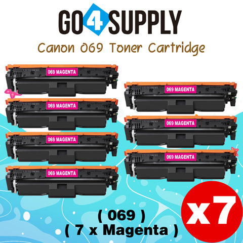 Compatible Canon 069 Magenta Toner Cartridge Used for Canon Color imageCLASS MF753Cdw MF751Cdw LBP674Cdw Printers