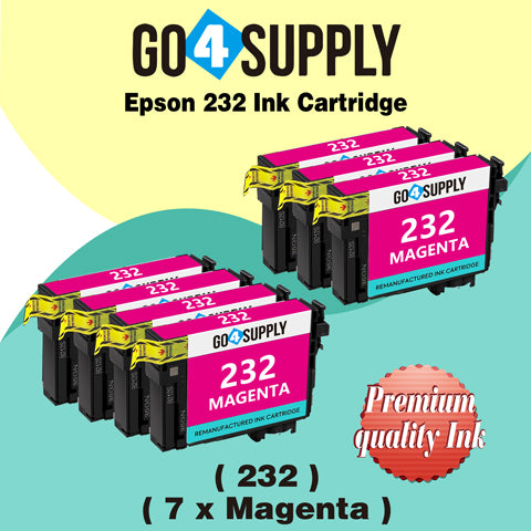 Compatible Epson 232 XL 232XL 232 Magenta Ink Cartridge Replacement for Epson Expression Home XP-4200 XP-4205 Workforce WF-2930 WF-2950 Printer