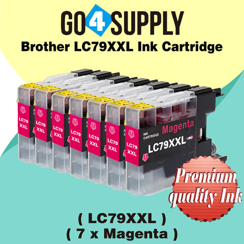 Compatible Brother Magenta LC79XXL LC-79 XXL Ink Cartridge Used for Brother MFC-J6510DW, MFC-J6710DW, MFC-J6910DW, MFC-J5910CDW, MFC-J6710CDW, MFC-J6910CDW, MFC-J5910DW Printers