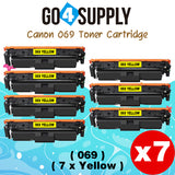 Compatible Canon 069 (Yellow) 069H Toner Cartridge Used with Canon Color imageCLASS MF751Cdw MF753Cdw LBP674Cdw Printers