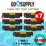 Compatible Canon 069 (Without CHIP, Yellow) 069H Toner Cartridge Used with Canon Color imageCLASS MF751Cdw MF753Cdw LBP674Cdw Printers