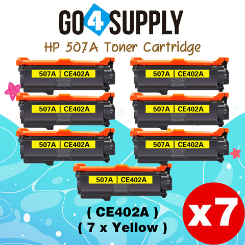 Compatible HP 507A CE403A CE400A CE401A Yellow Toner Cartridge to use for HP Laserjet 500 Color M551 M551n M551dn M575c Printers