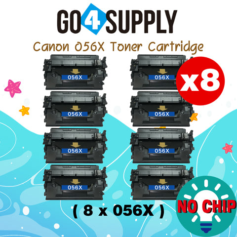Compatible (NO CHIP) Canon 056H CRG-056H CRG056 Toner Cartridge Use for Canon ImageCLASS LBP325dn LBP325X MF543dw MF543X MF542X Printers