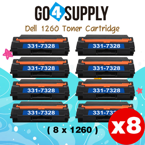 Compatible Dell 331-7328 RWXNT DRYXV Toner Cartridge Used for Dell B1260dn B1260 B1265dn B1265dnf B1265dfw Series Printers