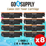 Compatible Canon 069 Black Toner Cartridge Used for Canon Color imageCLASS MF753Cdw MF751Cdw LBP674Cdw Printers