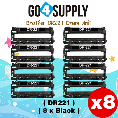 Compatible Brother DR221 DR-221 DR221CL Black Drum Unit Used for Brother HL-3140cw, HL-3170cdw, HL-3180CDW, MFC-9130cw, MFC-9330cdw, MFC-9340cdw, DCP-9020CDN Printer