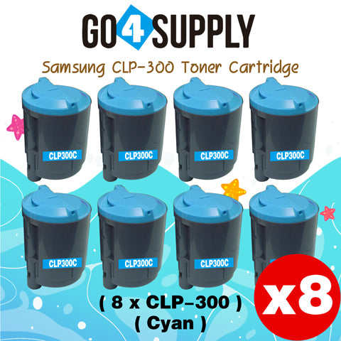 Compatible SAMSUNG CLP300 CLP-C300A Cyan Toner Cartridge to use for SAMSUNG CLP-300 CLP-300N CLX-2160 CLX-2160N CLX-3160 CLX-3160FN Printers