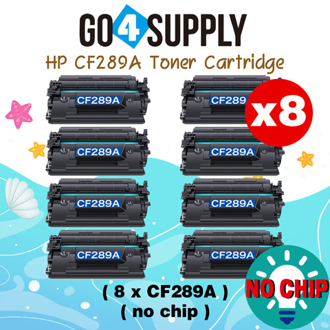 Compatible HP 89A CF289A (NO CHIP) Toner Cartridge use for HP LaserJet Enterprise Flow MFP M528c, M528z; HP LaserJet Enterprise M507dn, M507dng, M507n, M507x; HP LaserJet Enterprise MFP M528dn, MFP M528f Printers