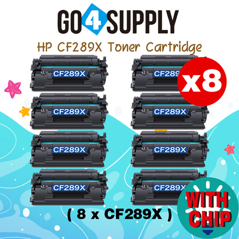 Compatible HP 89X CF289X 89A (WIHT CHIP, 10,000 pages) Toner Cartridge use for HP LaserJet Enterprise Flow MFP M528c, M528z; HP LaserJet Enterprise M507dn, M507dng, M507n, M507x; HP LaserJet Enterprise MFP M528dn, MFP M528f Printers