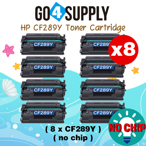 Compatible HP 89Y CF289Y (NO CHIP, 20,000 pages) Toner Cartridge use for HP LaserJet Enterprise Flow MFP M528c, M528z; HP LaserJet Enterprise M507dn, M507dng, M507n, M507x; HP LaserJet Enterprise MFP M528dn, MFP M528f Printers