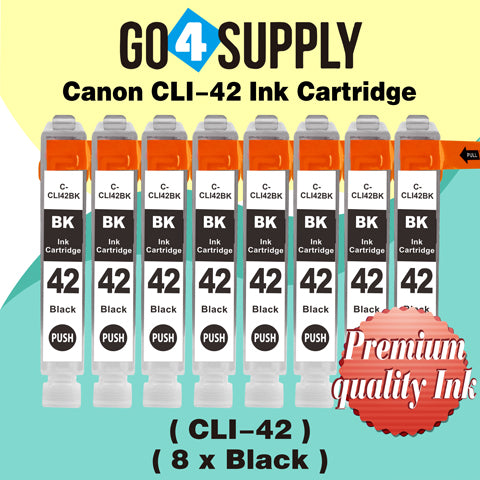 Compatible Canon CLI 42 CLI42 CLI-42 (Black) Ink Cartridge use with PIXMA Pro-100 Pro 100 Printers