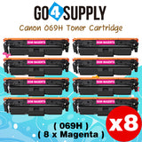 Compatible Canon 069H 069 Magenta Toner Cartridge Used for Canon imageCLASS MF753Cdw MF751Cdw LBP673cdw LBP674Cdw Series Printers