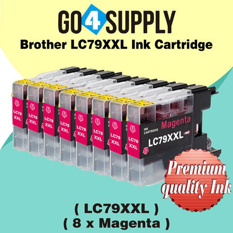 Compatible Brother Magenta LC79XXL LC-79 XXL Ink Cartridge Used for Brother MFC-J6510DW, MFC-J6710DW, MFC-J6910DW, MFC-J5910CDW, MFC-J6710CDW, MFC-J6910CDW, MFC-J5910DW Printers