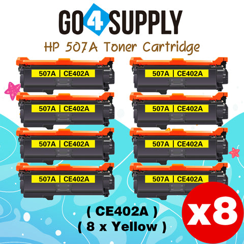 Compatible HP 507A CE403A CE400A CE401A Yellow Toner Cartridge to use for HP Laserjet 500 Color M551 M551n M551dn M575c Printers