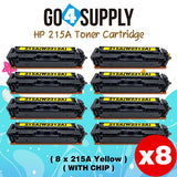 Compatible HP 215A CF215A (WITH CHIP, Yellow) W2310A W2311A W2312A W2313A Toner Cartridge to use for HP Color Laserjet Pro M155, HP Color Laserjet Pro MFP M182, M183 Series Printers