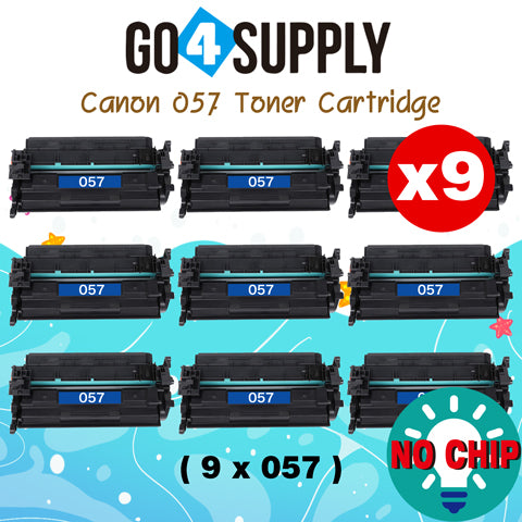 Compatible Canon 057 Black (3009C001) NO CHIP Toner Cartridge use for Canon imageCLASS MF449dw, MF448dw, MF445dw, LBP228dw, LBP227dw, LBP226dw Laser Printers