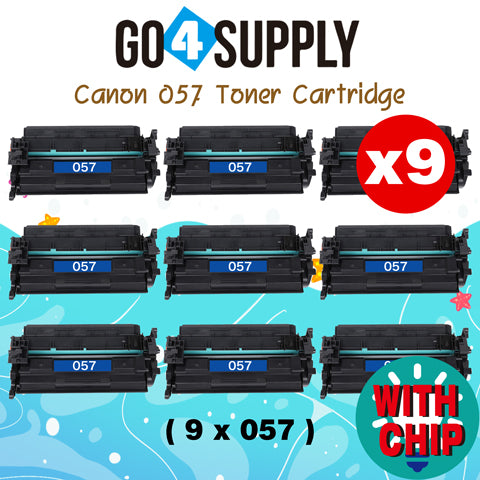 Compatible Canon 057 Black (3009C001) WITH CHIP Toner Cartridge use for Canon imageCLASS MF449dw, MF448dw, MF445dw, LBP228dw, LBP227dw, LBP226dw Laser Printers