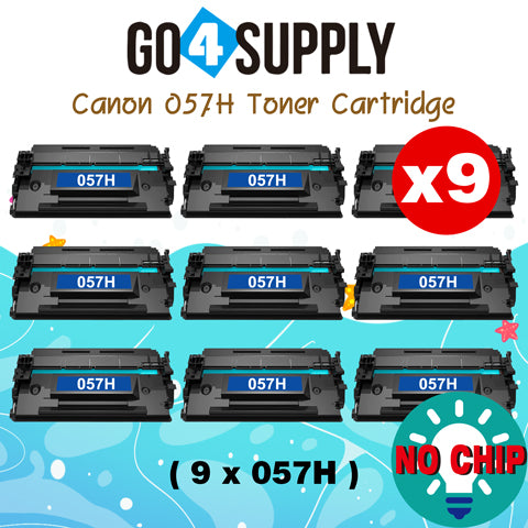 Compatible Canon 057H Black High Yield (NO CHIP) Toner Cartridge use for Canon imageCLASS LBP228dw, LBP227dw, LBP226dw MF449dw, MF448dw, MF445dwLaser Printers