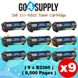 Compatible Dell M11XH 331-9805 B2360DN (8,500 Pages, High Yield) Toner Cartridge Used for Dell B2360d, B2360dn, B3460dn, B3465dn, B3465dnf Printers