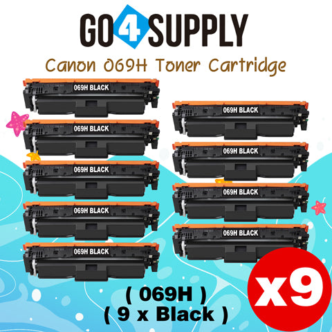 Compatible Canon 069H 069 Black Toner Cartridge Used for Canon imageCLASS MF753Cdw MF751Cdw LBP673cdw LBP674Cdw Series Printers