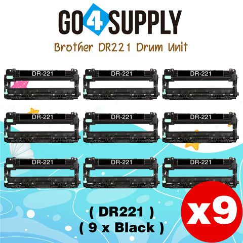 Compatible Brother DR221 DR-221 DR221CL Black Drum Unit Used for Brother HL-3140cw, HL-3170cdw, HL-3180CDW, MFC-9130cw, MFC-9330cdw, MFC-9340cdw, DCP-9020CDN Printer