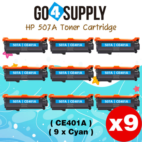 Compatible HP Cyan 507A CE401A CE400A Toner Cartridge to work for HP Laserjet Enterprise M551 M551n M551dn M551xh M570dn M570dw M575f Printers