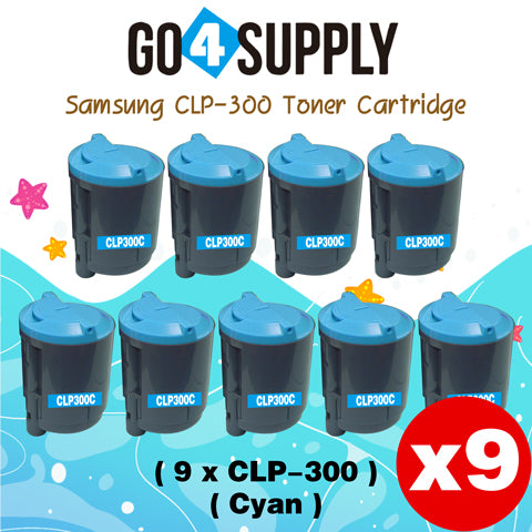 Compatible SAMSUNG CLP300 CLP-C300A Cyan Toner Cartridge to use for SAMSUNG CLP-300 CLP-300N CLX-2160 CLX-2160N CLX-3160 CLX-3160FN Printers