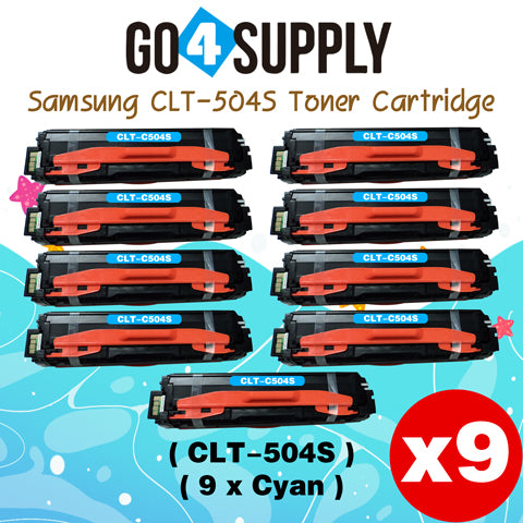 Compatible SAMSUNG CLT-504S CLT504S CLT 504S Cyan Toner Cartridge to use for SAMSUNG SL-C1810W SL-C1860FW CLX-4195N CLX-4195FN CLX-4195FW CLP-415N CLP-415NW Printers