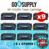 Compatible HP 89X CF289X 89A (WIHT CHIP, 10,000 pages) Toner Cartridge use for HP LaserJet Enterprise Flow MFP M528c, M528z; HP LaserJet Enterprise M507dn, M507dng, M507n, M507x; HP LaserJet Enterprise MFP M528dn, MFP M528f Printers