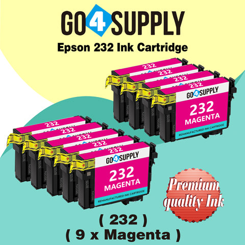Compatible Epson 232 XL 232XL 232 Magenta Ink Cartridge Replacement for Epson Expression Home XP-4200 XP-4205 Workforce WF-2930 WF-2950 Printer