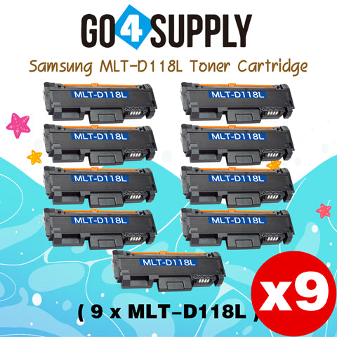 Compatible Samsung MLT-D118L D118L MLTD118L (High Yield) Toner Cartridge use with Samsung Xpress M3015DW, XpressM0365FW Printers