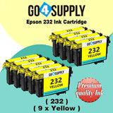 Compatible Epson 232 XL 232XL 232 Yellow Ink Cartridge Replacement for Epson Expression Home XP-4200 XP-4205 Workforce WF-2930 WF-2950 Printer