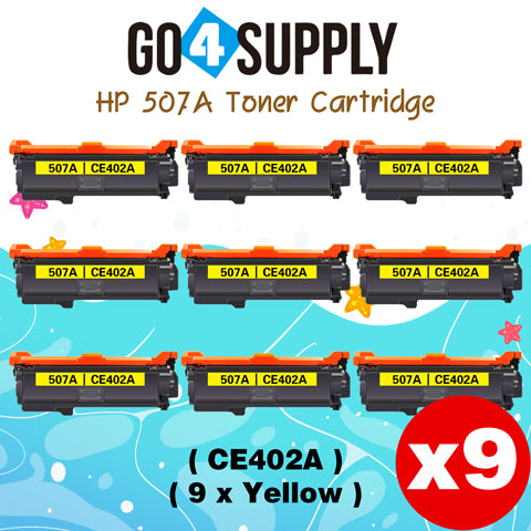 Compatible HP 507A CE403A CE400A CE401A Yellow Toner Cartridge to use for HP Laserjet 500 Color M551 M551n M551dn M575c Printers