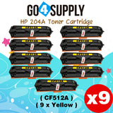 Compatible HP 204A CF512A Yellow Toner Cartridge to use for HP Color LaserJet Pro M154a, M154nw; HP Color LaserJet Pro MFP M180fw, M180n, M180nw, M181fw Printers