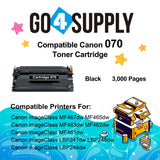 Compatible Canon 070 070H Black Toner Cartridge Used for Canon imageClass MF467dw, MF465dw, MF463dw,MF462dw, MF461dw, LBP247dw, LBP246dw, LBP244dw