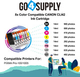 Compatible Combo Set Canon CLI 42 CLI42 CLI-42 Ink Cartridge use with PIXMA Pro-100 Pro 100 Printers