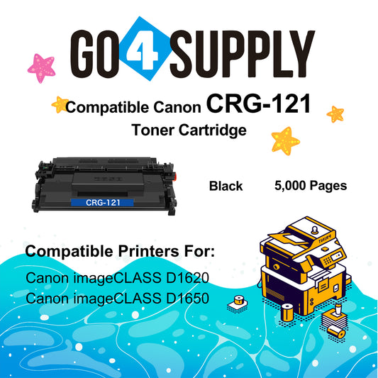 Compatible Canon 121 CRG-121 CRG121 Toner Cartridge Used for Canon image CLASS D1650, D1620 Printers