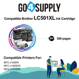Brother LC501XL Compatible Ink Cartridge - 1xB-LC501XL | MFC-J1260DW, MFC-J1360DW, MFC-J1410DW, DCP-J100, DCP-J105, MFC-J200