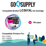 Brother LC501XL Compatible Ink Cartridge - 1xM-LC501XL | MFC-J1260DW, MFC-J1360DW, MFC-J1410DW, DCP-J100, DCP-J105, MFC-J200