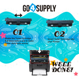 Compatible Combo Set HP 210A W2100A W2101A W2102A W2103A to use with HP Color LaserJet Pro 4201dn 4201dw;Color LaserJet Pro MFP 4301fdn 4301fdw Printers