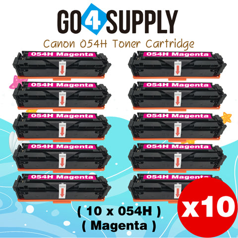 Compatible CANON Magenta CRG054H Toner Cartridge CRG-054H Used for i-SENSYS LBP621Cw/LBP623Cw/MF641Cw/MF643Cdw/MF645Cx; Color imageCLASS MF642Cdw/MF641Cw/MF644Cdw/LBP622Cdw