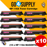 Compatible Magenta HP 116A W2063A Toner Cartridge Used for HP Color Laser MFP 179fnw/ 178nw; Color Laser 150a/ 150w/ 150nw Printer