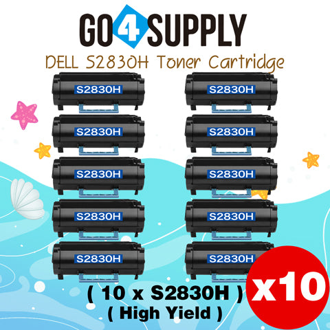 Compatible (8,500 Yield) Dell 2830 593-BBYP Toner Cartridge Replacement for S2830dn Printer