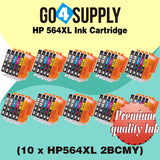 Compatible Set Combo HP 564xl Ink Cartridge Used for Photosmart D5445/D5460/D5463/D5468/C5324/C5370/C5373/C5380/C5383/C5388/C5390/C5393/C6340/C6350/C6380/C6375/B8550/C6324/D5400/D7560 Printer