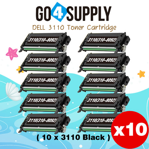 Compatible Dell Black 3110CN 3115CN 3110 3115 310-8092 Toner Cartridge Used for DELL 3115 3115cn 3110cn Printers