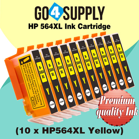 Compatible Yellow HP 564xl Ink Cartridge Used for Photosmart premium C309a/C309g/C309n/C310a/C310b/C310c/C410a/C410b/C410d; Photosmart eStation C510a/Deskjet 3070A/3520/3521/3522/3526 Printer