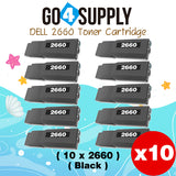 Compatible Dell 2660 Black 593-BBBU 67H2T Toner Cartridge Replacement for C2660dn C2665dnf Printer