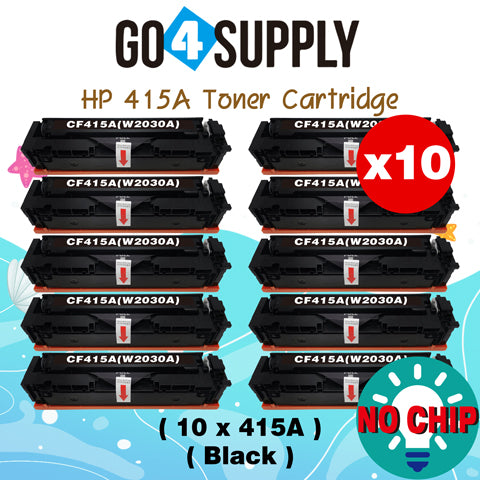 Compatible HP Black W2030A CF415A (NO CHIP) Toner Cartridge Used for Color LaserJet Pro M454dn/M454dw; MFP M479dw/M479fdn/M479fdw/M454nw; Enterprise M455dn/MFP M480f; Color LaserJet Managed E45028